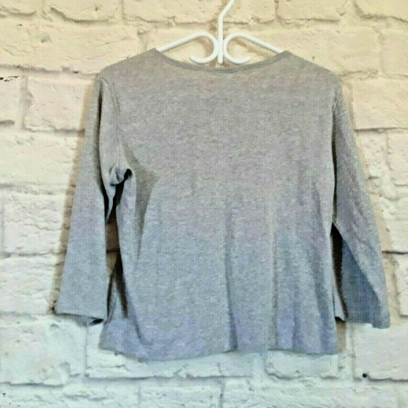 Mickey Mouse Gray Long Sleeves Slouchy Sweatshirt - Picture 2 of 5